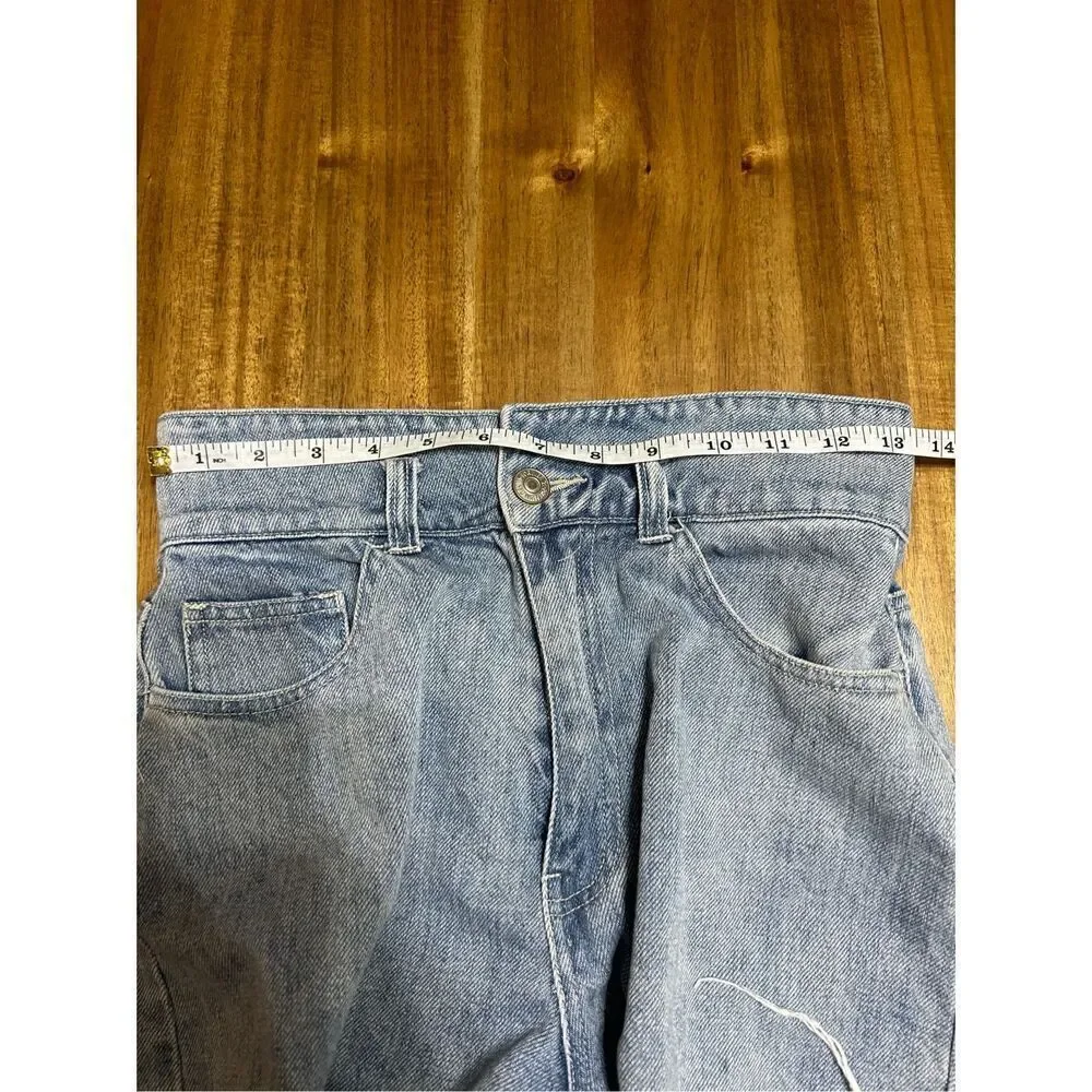Forever 21 Womens Size 27 High Waisted Light Denim Shorts